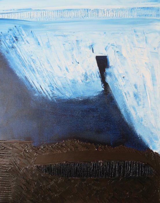 Sans titre, 2015, huile sur toile, 65 x 81 cm. cm.