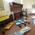 Les toiles en sechage