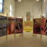 Interstices,au fond Correspondances Chapelle des Capucins Aigues-mortes