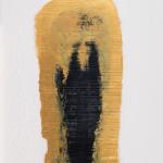 L'Ange milieu, 2017, acrylique sur toile, 97 x 95 cm.