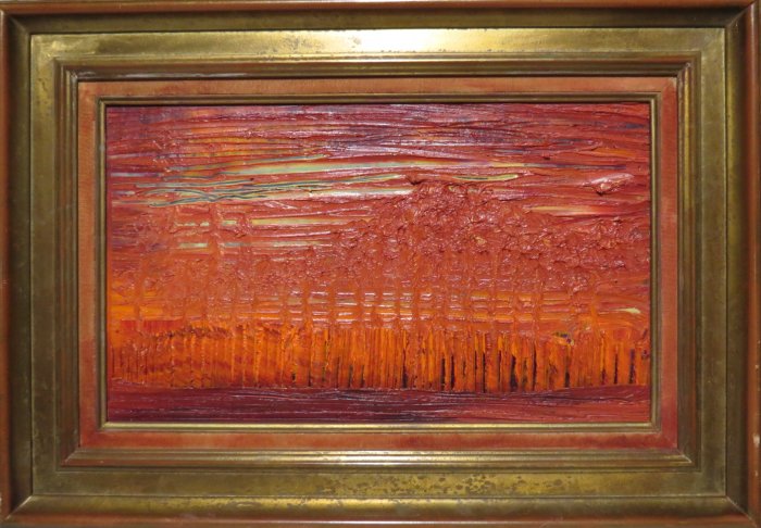 2024,sans titre, huile, 55 x 33 cm.