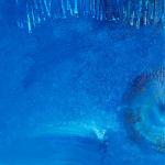 Le verger de ton regard 28, 2019, huile, 65 x 92 cm.