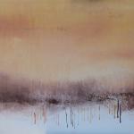 Miss Hélium, 2021, acrylique, 195 x 96 cm.