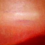 Parcelles de ciel III, 2021, huile, 80 x 110 cm.