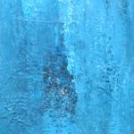 Puiser le Bleu 11, 2024, acrylique,  30 w 40 cm.