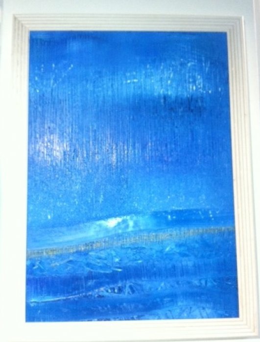 sans titre, 2016, huile sur toile, 65 x 92 cm.