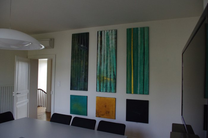 sans titre, 2012, acrylique sur toile, 200 x 220 cm.
