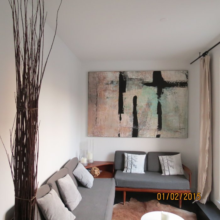 Indochine, 2015, acrylique sur toile, 195 x 130 cm.