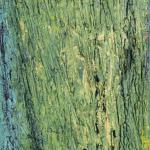 Fôret sacrilége 31,  2026, huile 45 x 32 cm.